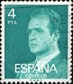 Spain 1977 Don Juan Carlos I 4 PTA Turquoise Blue Edifil 2391